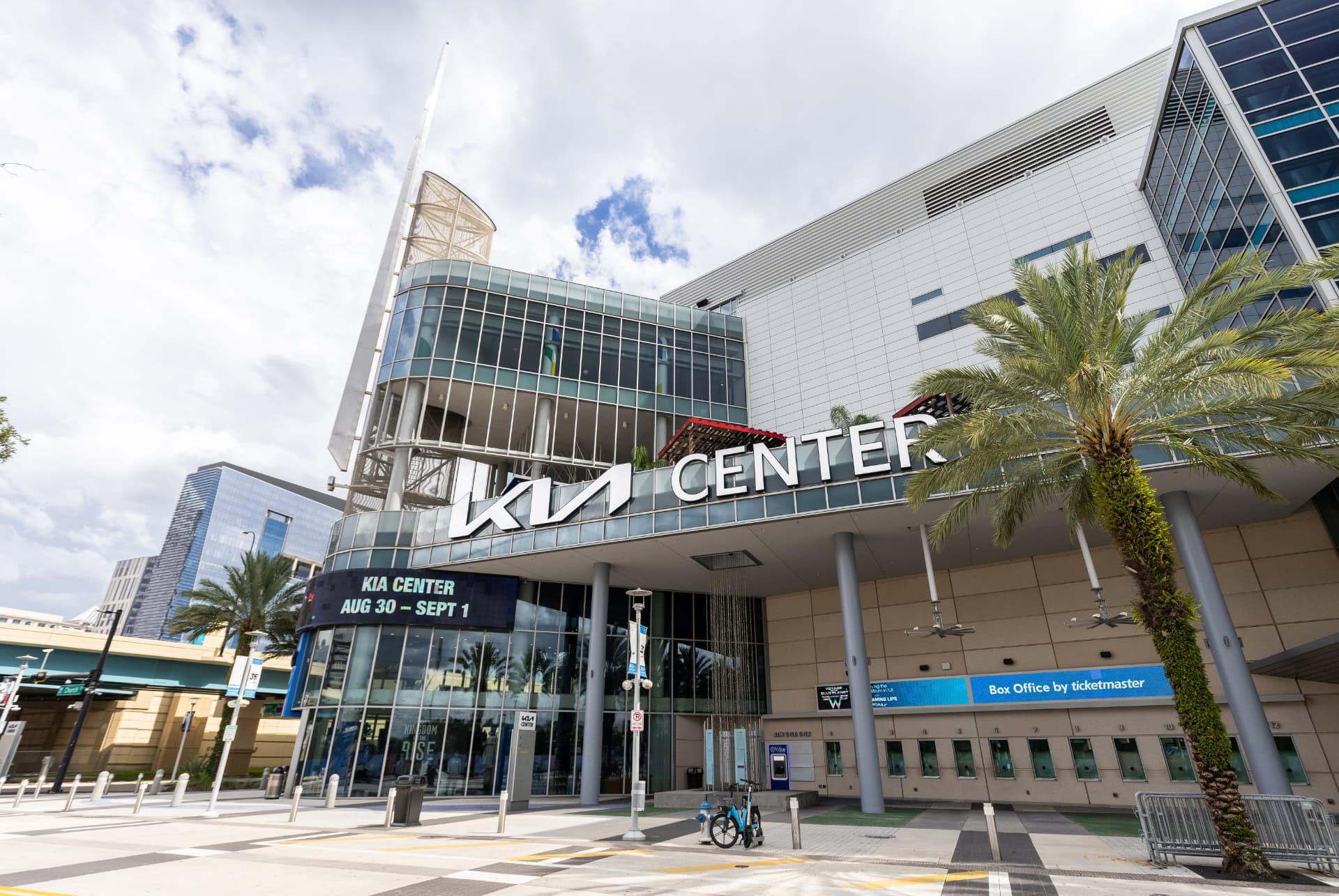 Match de NBA à Orlando