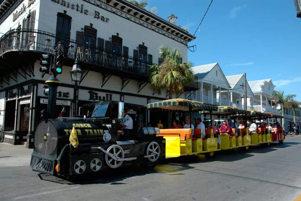Tour en petit train dans le centre historique