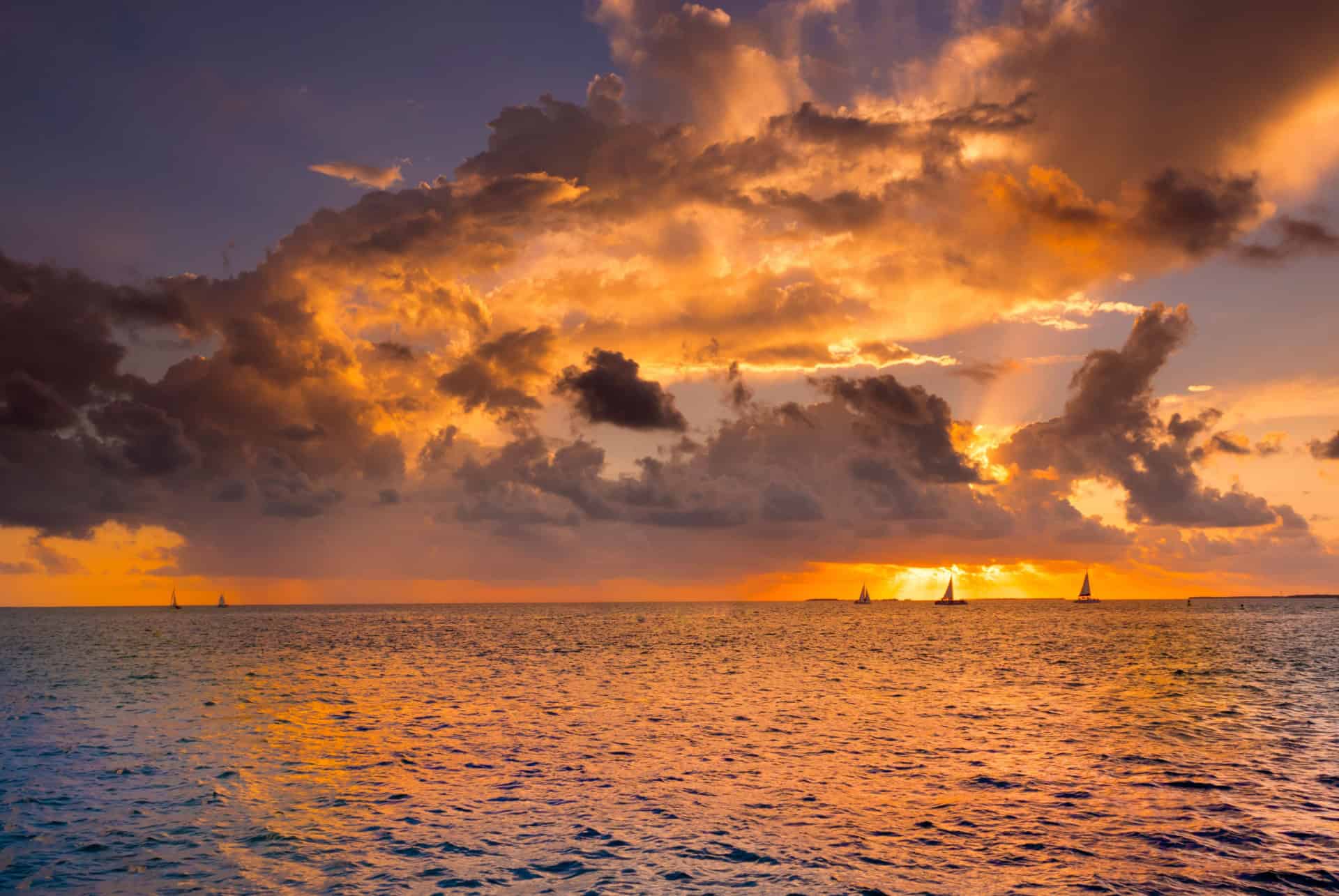 coucher de soleil key west