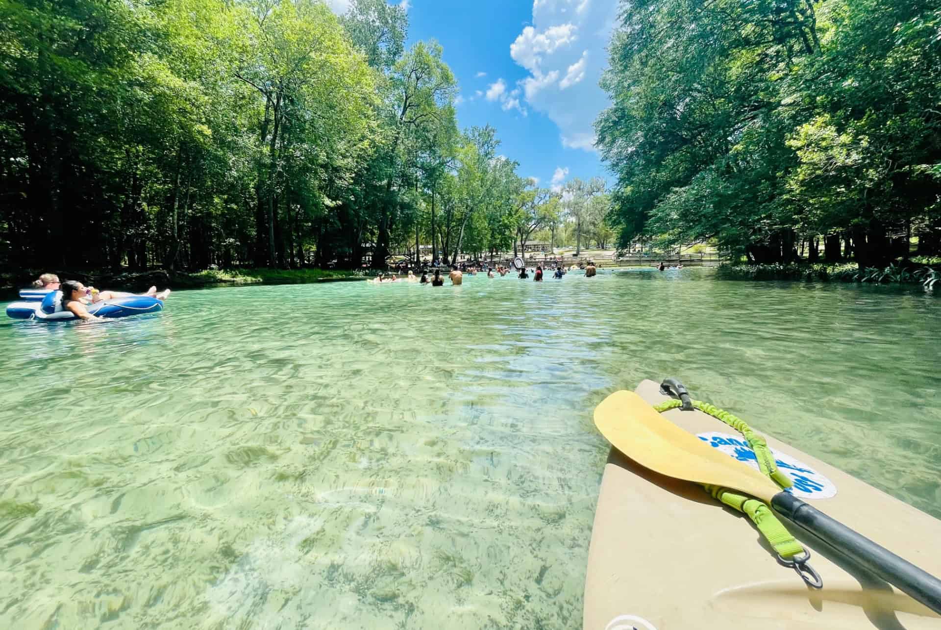 excursion en kayak blue spring state park