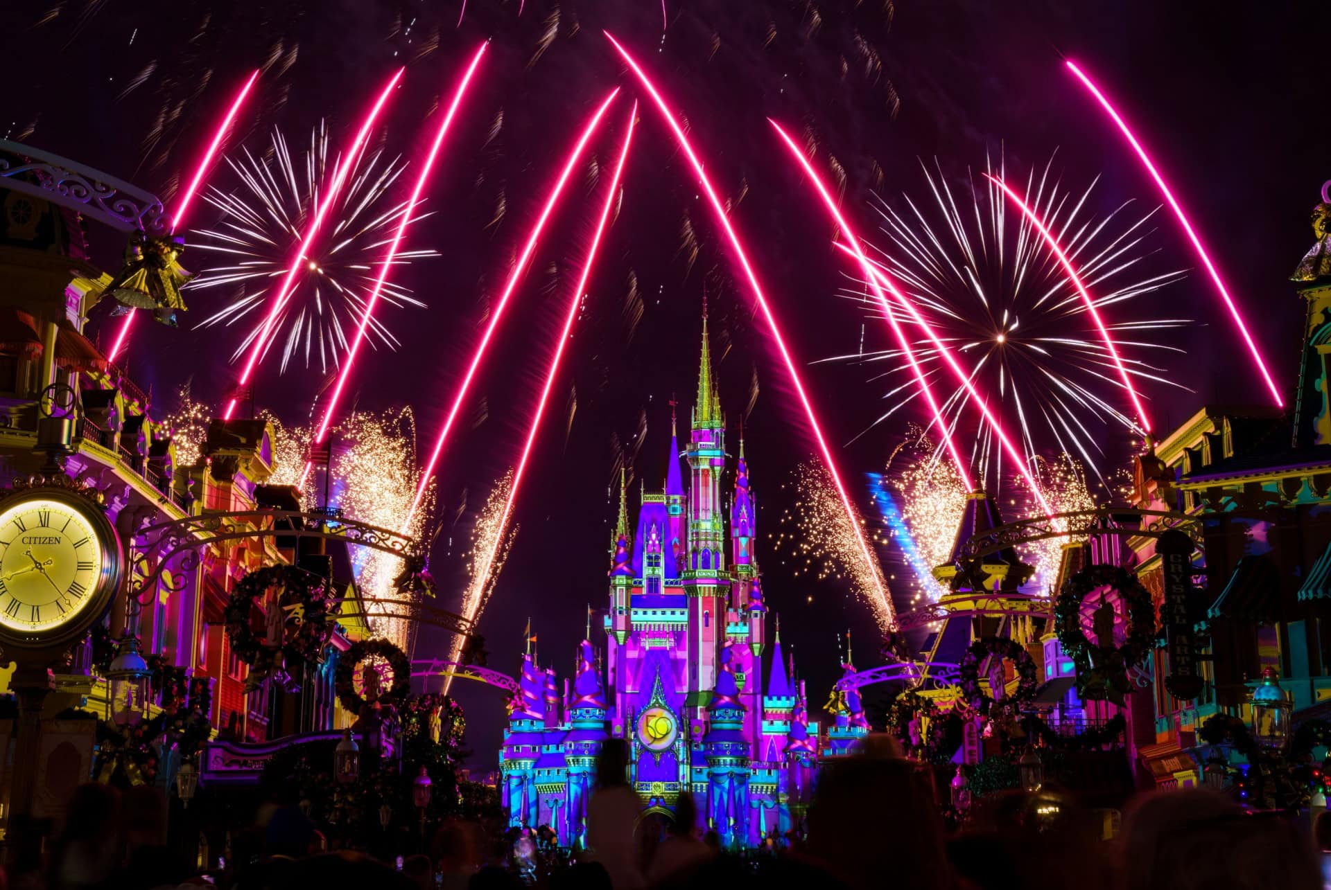 magic kingdom orlando feux artifice
