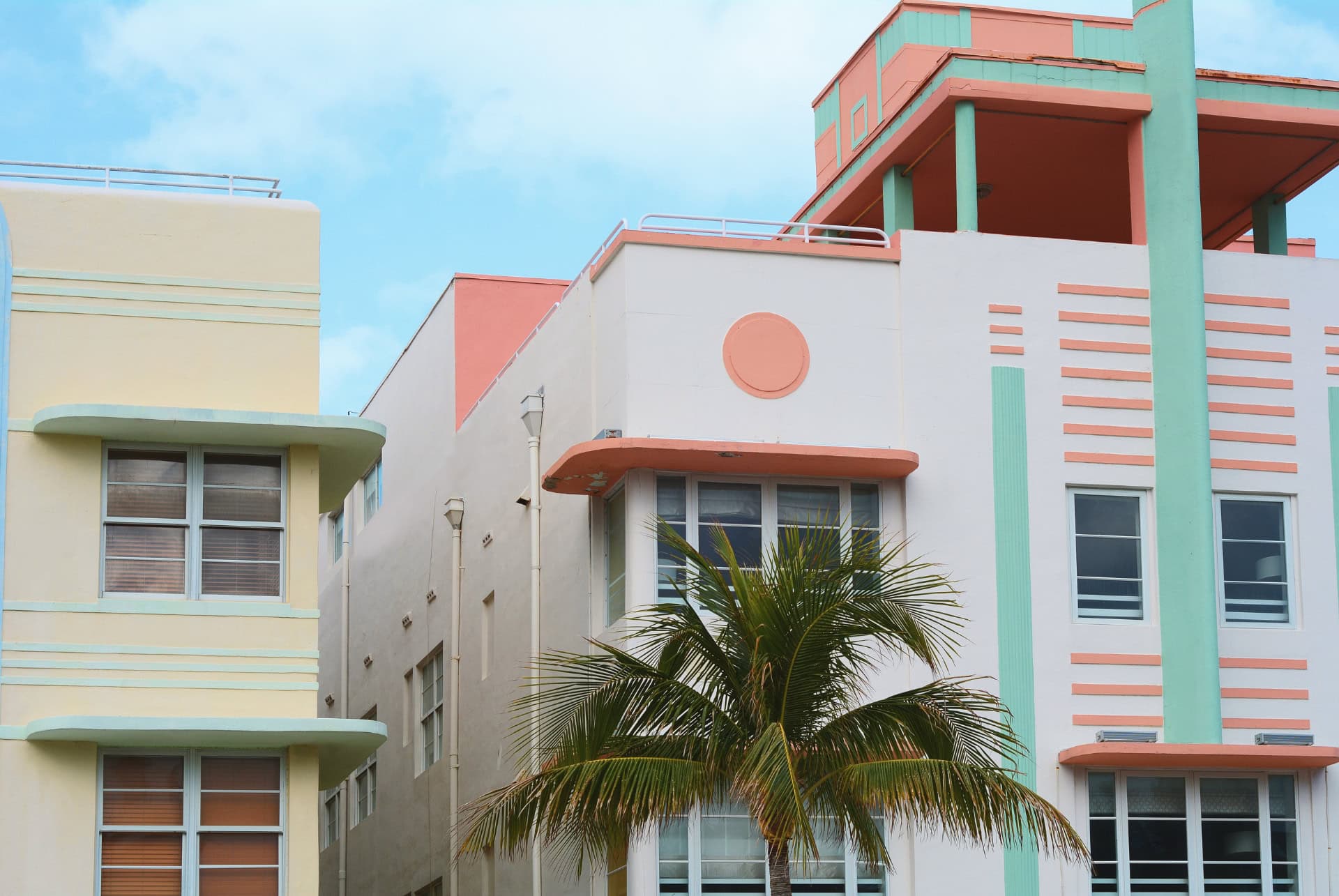 detail immeuble ocean drive