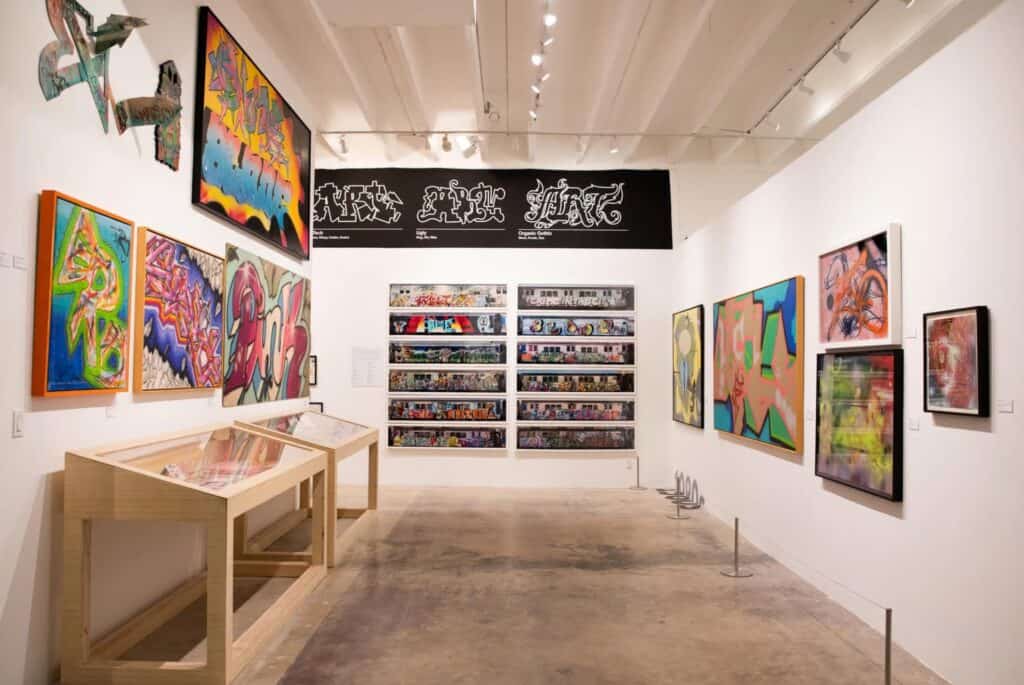 Entrée au musée du graffiti