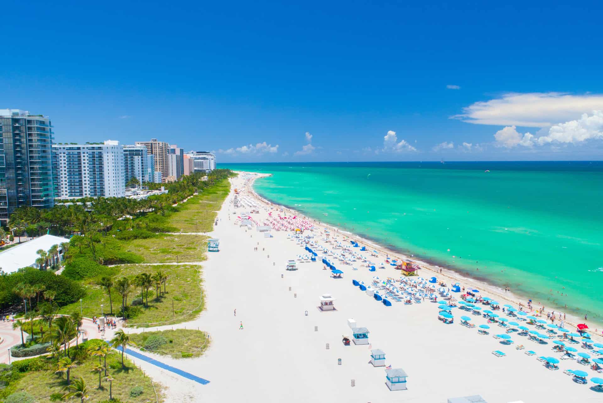 south beach miami en mars