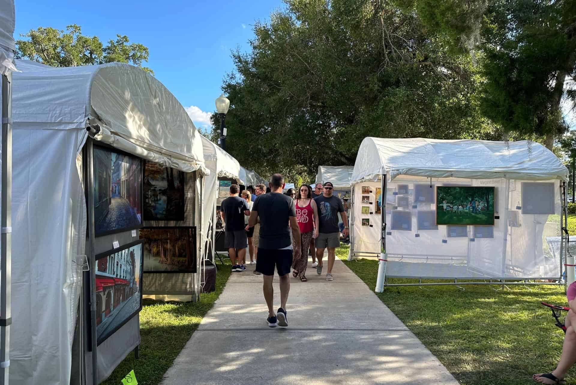 winter park sidewalk art festival