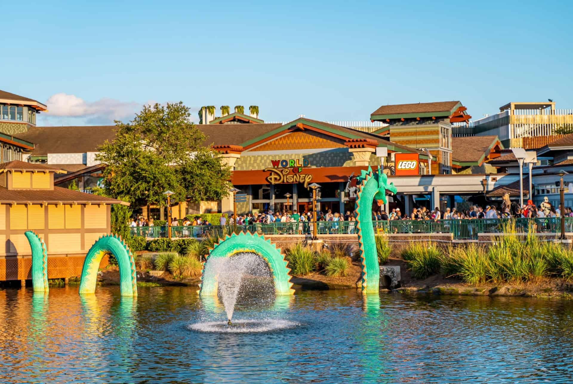 disney springs le soir