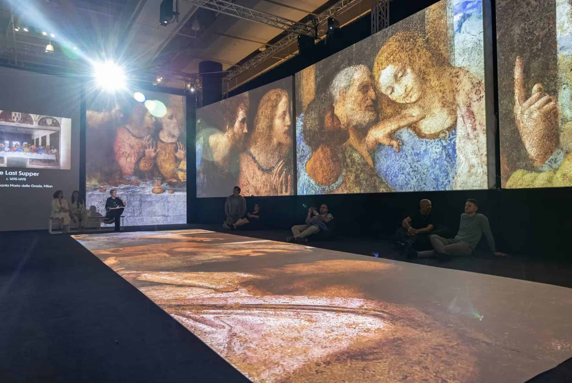 exposition de vinci musee sciences