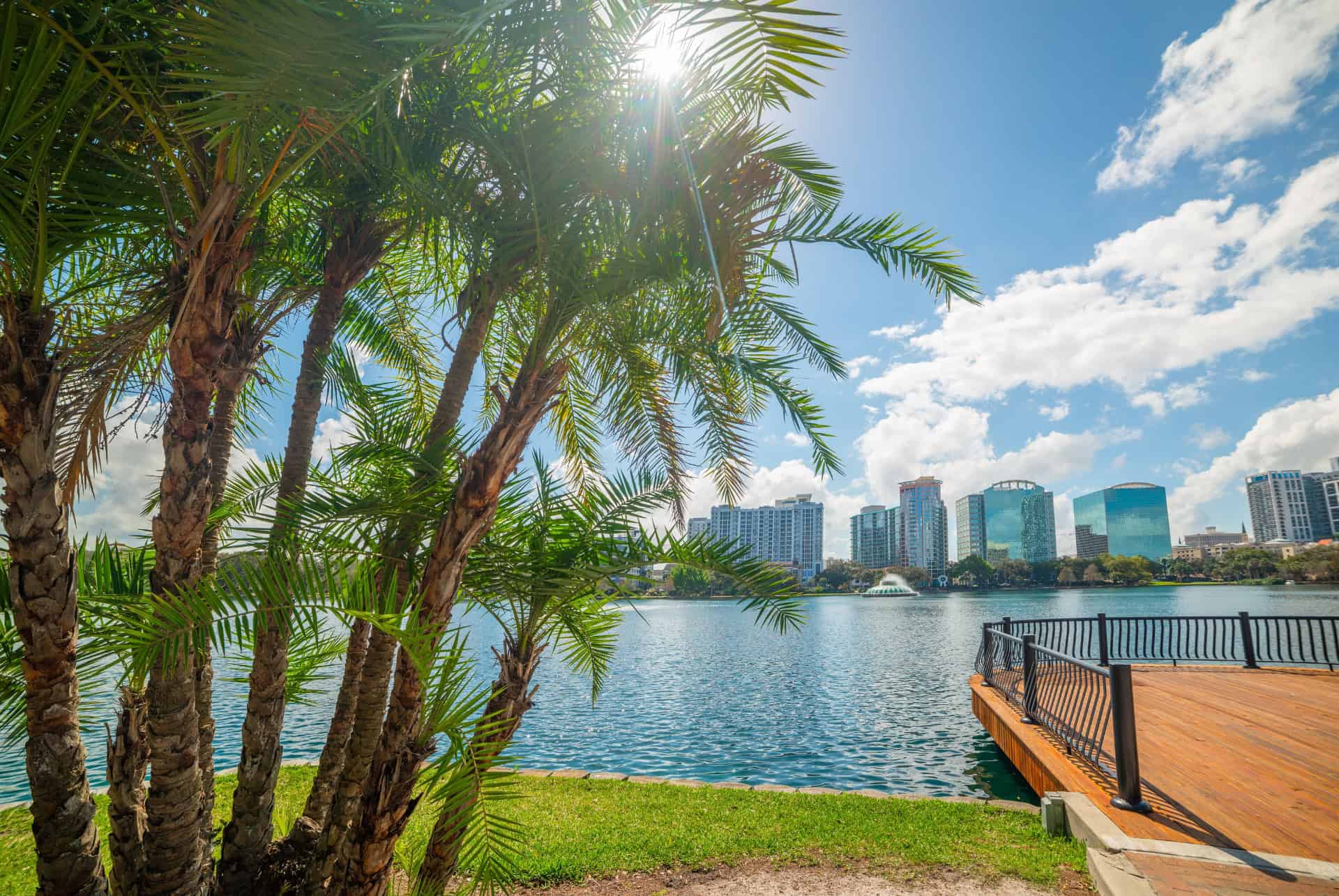 Lake Eola Park à Orlando