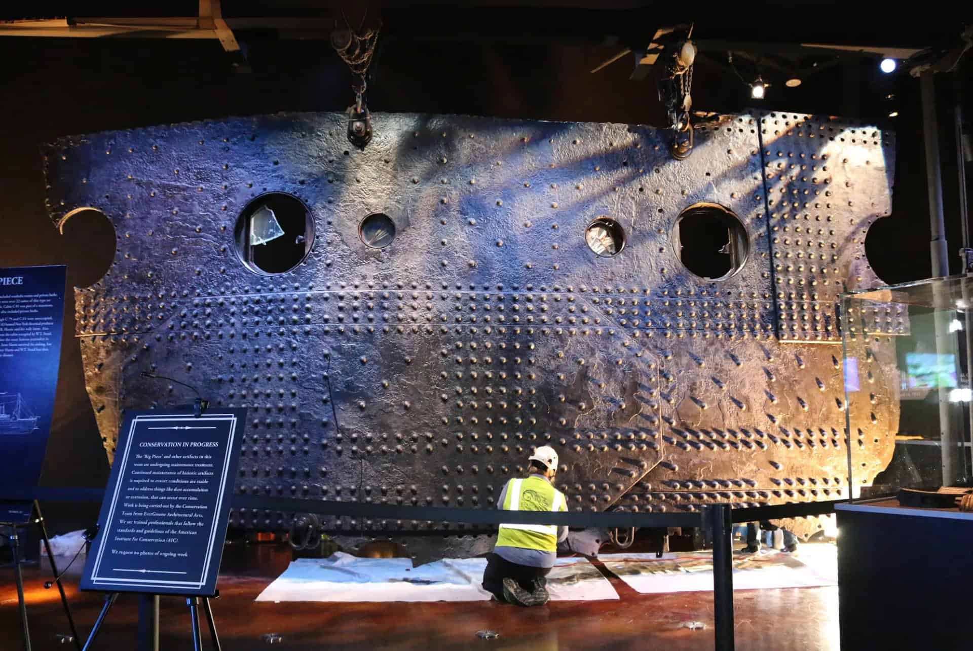 titanic - the artifact exhibition visite