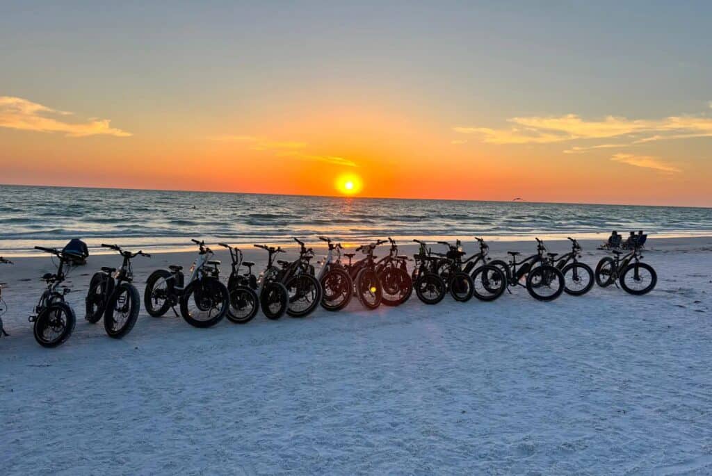 Tour en vélo au coucher du soleil à Siesta Key