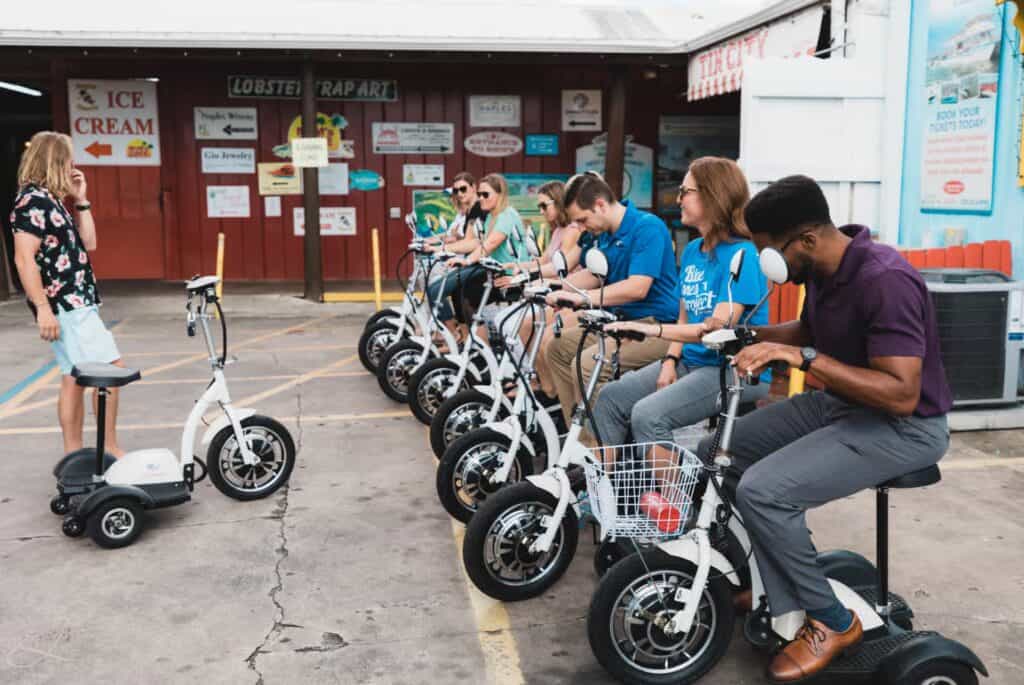 Visite guidée en tricycle électrique