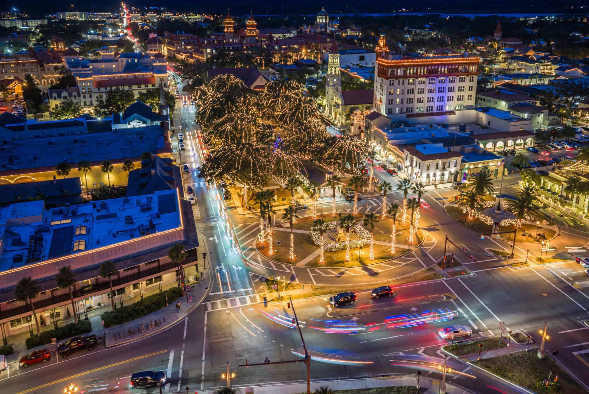 visiter st augustine de nuit