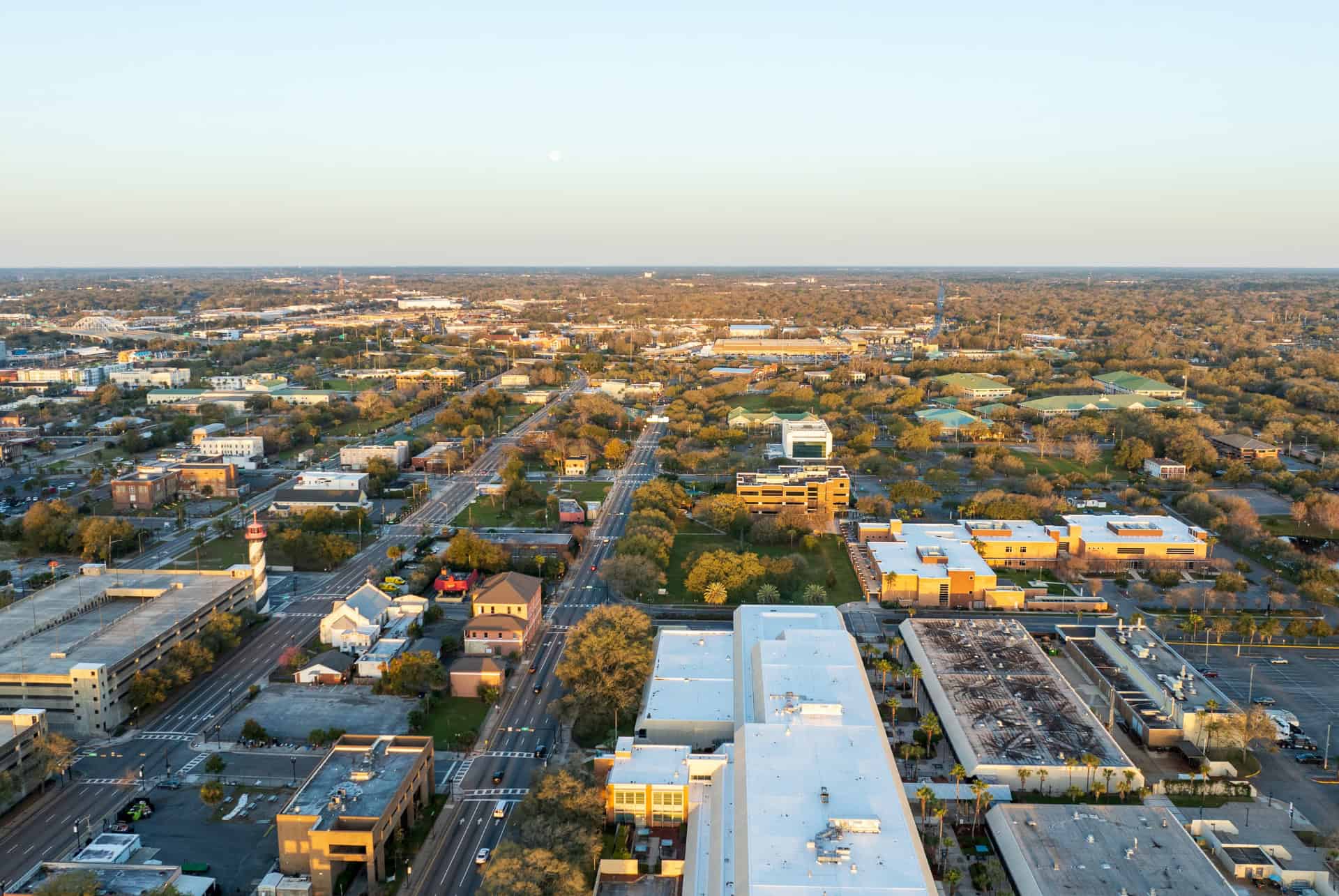 visiter jacksonville vue sur quartier