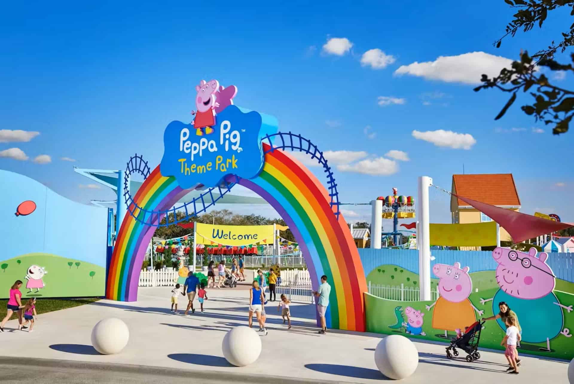 peppa pig theme park