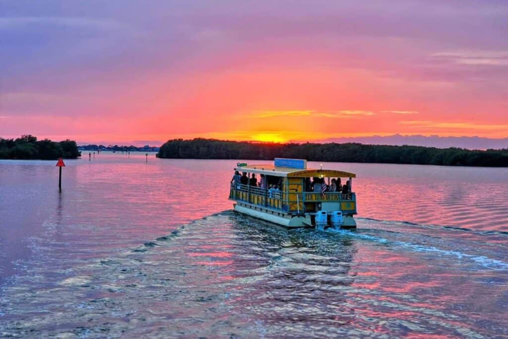 Croisière au coucher de soleil à Cocoa Beach